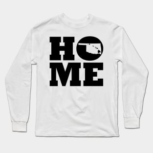 Oklahoma and Hawai'i HOME Roots by Hawaii Nei All Day Long Sleeve T-Shirt